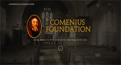 Desktop Screenshot of comeniusfoundation.org